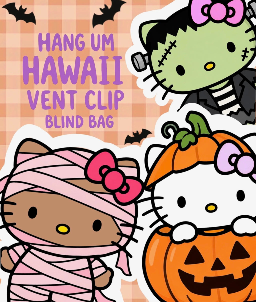 Halloween Kitty Vent Clip Blind Bag
