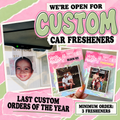 CUSTOM CAR FRESHENERS
