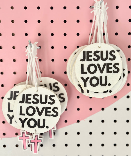 JESUS LOVES YOU.