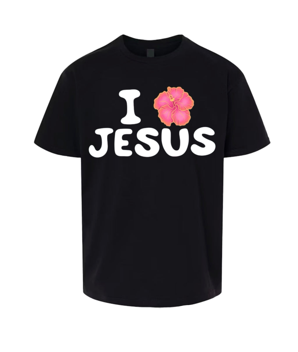 Adult I Love Jesus Tshirt