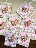 Cowrie Shell Purple Stamp