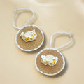 Plumeria Beaded Papale
