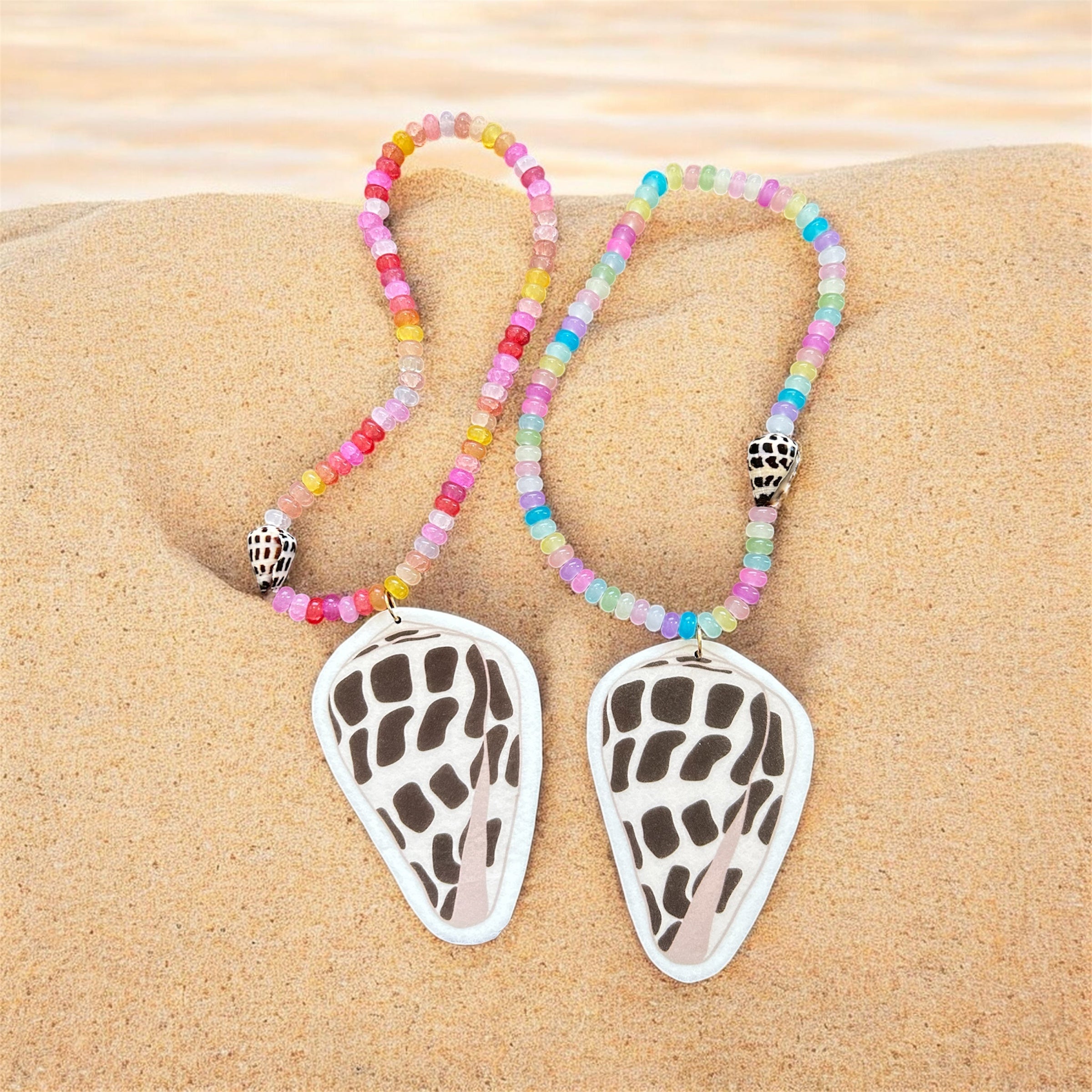 Beaded Hebrew Car Freshie